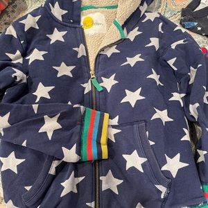 Mini Boden Shaggy hoodie size 8/9